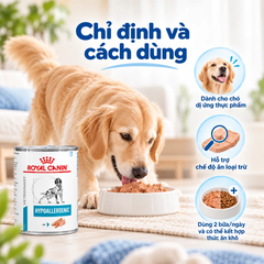 Pate Cho Chó Hypoallergenic