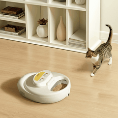 Máy cho chó mèo ăn pate tự động làm lạnh UBPet F21 - Bảo quản pate 24h