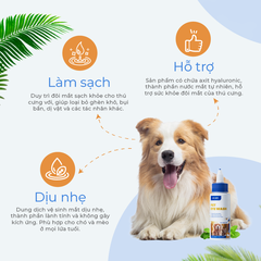 Dung Dịch Vệ Sinh Mắt Cho Chó Mèo DrVET