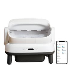 Máy dọn vệ sinh mèo HeLiPet Open Top Pro Plus