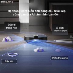 Robot hút bụi lau nhà thông minh Dreame X50 Ultra