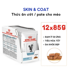 Pate Cho Mèo Skin & Coat 12x85g