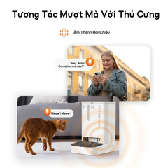 Máy cho ăn tự động PETKIT YumShare Dual-hopper có Camera