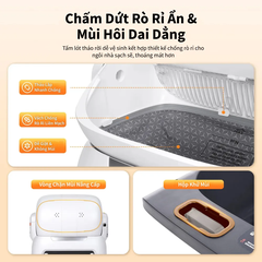 Máy vệ sinh cho mèo HELIPET Open Top Pro Plus 2