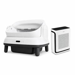 Combo Máy dọn vệ sinh HeLiPet + máy lọc không khí Levoit Vital 100S