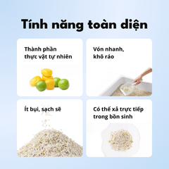 Cát Vệ Sinh Cho Mèo PETKIT Giúp Theo Dõi Nước Tiểu