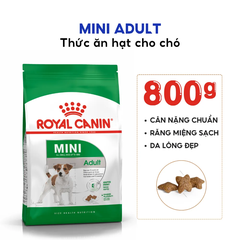Thức Ăn Hạt Cho Chó Trưởng Thành Giống Nhỏ Royal Canin Mini Adult