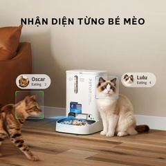 Máy ăn có camera PETKIT Yumshare Dual-hopper 2 Gemini - 2 ngăn chứa