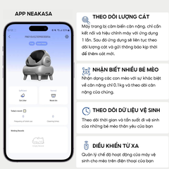 Máy dọn vệ sinh mèo Neakasa M1 Plus