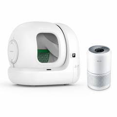 Combo máy dọn vệ sinh Petkit + Máy lọc không khí Levoit Core 300S