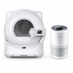 Combo máy dọn vệ sinh Petkit + Máy lọc không khí Levoit Core 300S