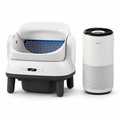 Combo máy dọn vệ sinh HeLiPet + Máy lọc không khí Levoit Core 400S