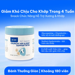 Snack cho thú cưng hỗ trợ xương khớp Dr.Vet