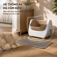 Máy dọn vệ sinh mèo tự động HELIPET Open Top Basic
