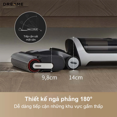 Máy hút bụi lau sàn khô và ướt Dreame H14 Ultra
