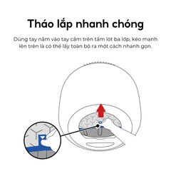 Tấm lót đáy chống dính, chống cào dành cho Petkit Purobot Utltra