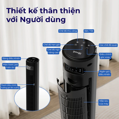 Quạt tháp điều hòa thông minh Levoit Tower Fan 42 inches WIFI