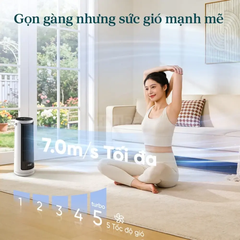 Quạt Tháp Thông Minh Levoit Windi Mini 13-Inch