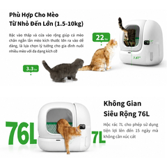 Máy dọn vệ sinh mèo PETKIT Purobot Max 3