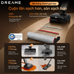 Máy hút bụi lau nhà cầm tay Dreame H16 Pro TriForce