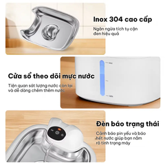 Máy lọc nước cho chó mèo HELIPET Pure 6 (P6)
