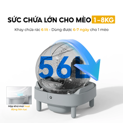 Máy dọn vệ sinh mèo HeLiPet