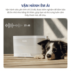 Máy lọc nước cho chó CHEERBLE D1 4L - Bơm không dây