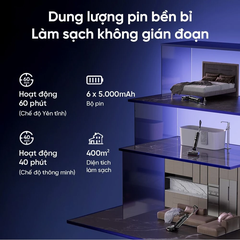 Máy hút bụi lau sàn thông minh Dreame H15 Pro Foamwash