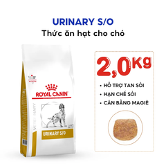 Thức Ăn Hạt Cho Chó Sỏi Thận Royal Canin Urinary S/O