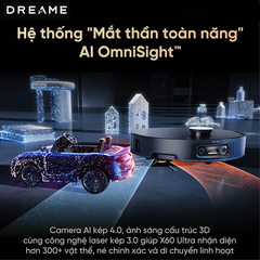 Robot hút bụi lau nhà thông minh Dreame X60 Ultra