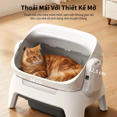 Máy vệ sinh cho mèo HELIPET Open Top Pro Plus 2
