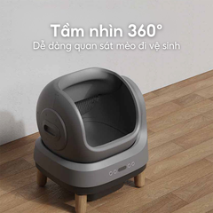 Máy dọn vệ sinh mèo HeLiPet Open Top