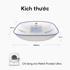 Tấm lót đáy chống dính, chống cào dành cho Petkit Purobot Utltra