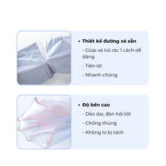 Túi rác của máy vệ sinh HeLiPet Open Top Pro Plus