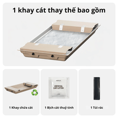Khay Cát Vệ Sinh Cho Máy Vệ Sinh Tự Động cho Mèo PETKIT Purobot Crystal Duo