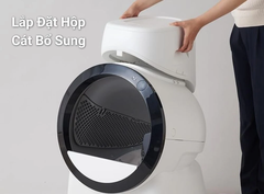 Bộ phụ kiện đổ cát tự động máy vệ sinh Catlink Scoop Robot Pro
