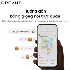 Robot hút bụi lau nhà thông minh Dreame X60 Master