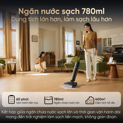 Máy hút bụi lau nhà cầm tay Dreame H16 FlexReach