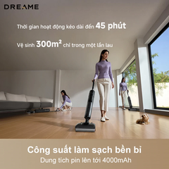 Máy lau sàn hút bụi thông minh Dreame H12 FlexReach