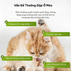 Snack cho mèo hỗ trợ tiêu hóa búi lông Dr.Vet