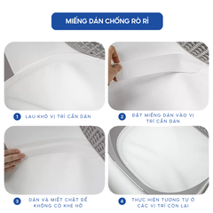 Miếng dán chống rò rỉ máy vệ sinh Neakasa M1