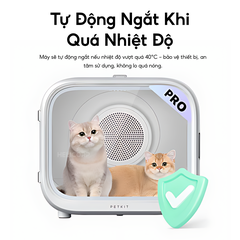 Lồng sấy lông chó mèo PETKIT AirSalon Max Pro Ozone