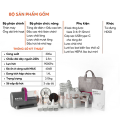Máy chải hút lông chó mèo PETKIT AIRCLIPPER 5-IN-1 tiện lợi
