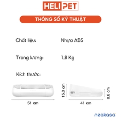 Bậc thang hứng cát văng NEAKASA cho máy dọn vệ sinh NEAKASA M1