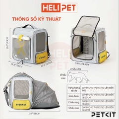 Balo chó mèo PETKIT Breezy xZONE
