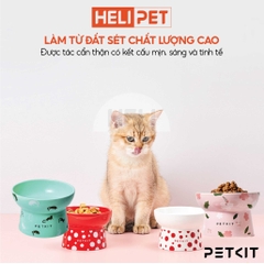 Bát Ăn Sứ Cho Mèo PETKIT Cao Cấp
