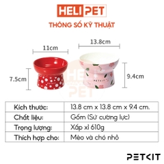 Bát Ăn Sứ Cho Mèo PETKIT Cao Cấp