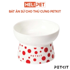 Bát Ăn Sứ Cho Mèo PETKIT Cao Cấp