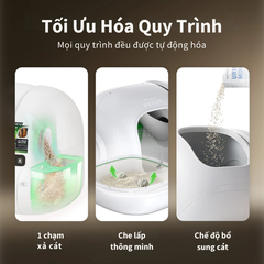 Máy dọn vệ sinh mèo PETKIT Purobot Max 3