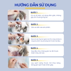 Thuốc mỡ trị viêm tai, nấm tai cho chó mèo DR.VET